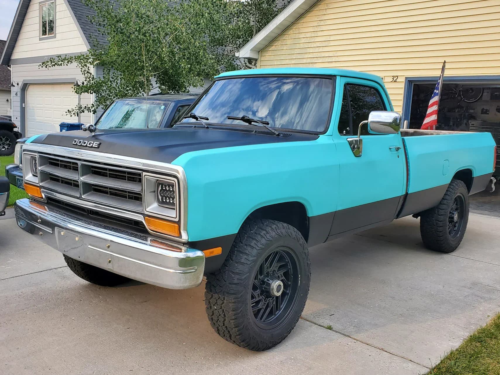 Turquoise classic pickup tint project